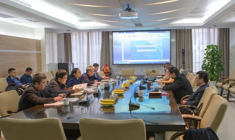 省政協(xié)常委、副秘書(shū)長(zhǎng)王琳到集團(tuán)調(diào)研指導(dǎo)