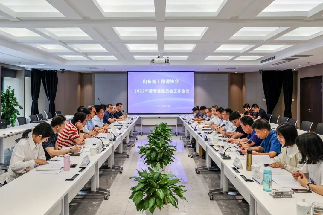 山東省工程師協(xié)會專業(yè)委員會工作會議在集團(tuán)召開