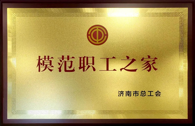 喜報丨集團獲評“濟南市模范職工之家”